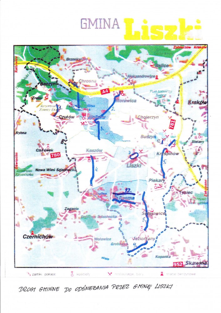 Odśnieżanie dróg w Gminie Liszki Gmina Liszki