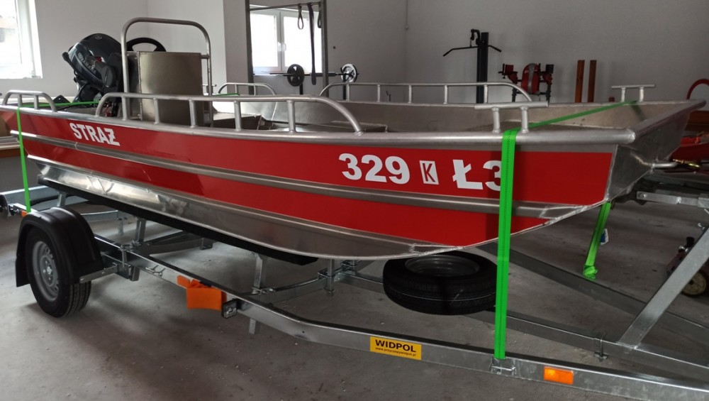 Zakup łodzi dla Ochotniczej Straży Pożarnej Jeziorzany