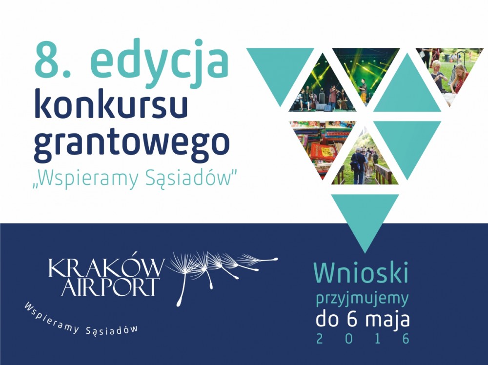 8 edycja konkursu `Wspieramy Sąsiadów` organizowany przez KRAKÓW AIRPORT