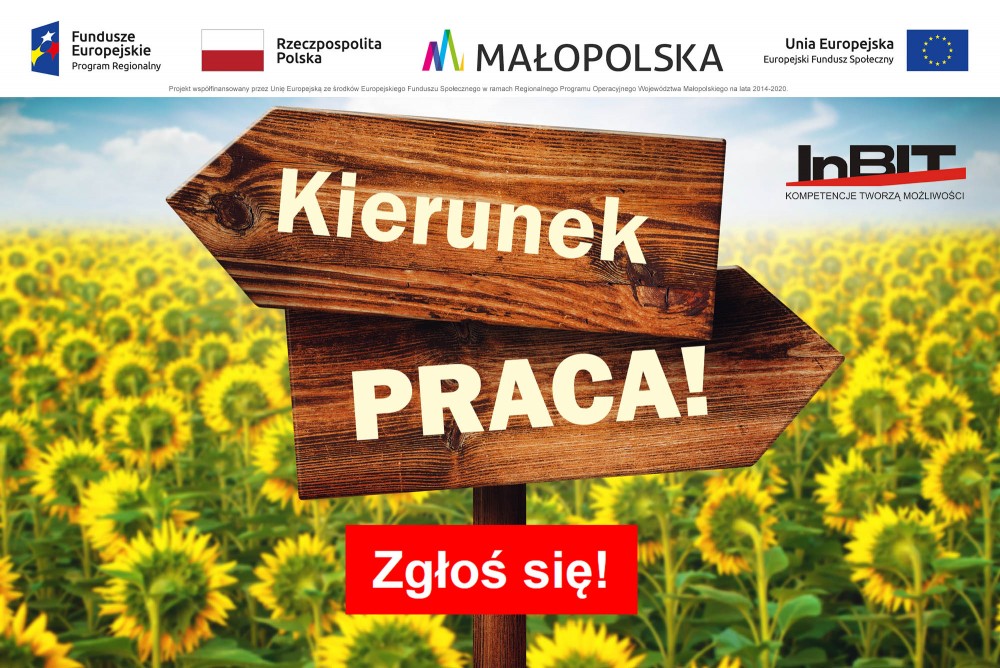 Nabór do nowego projektu `Kierunek PRACA!”