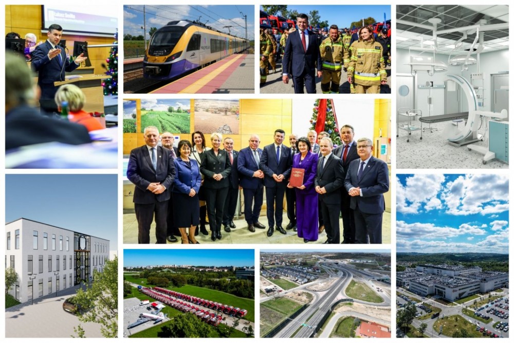 Małopolska z rekordowym budżetem. Blisko 1,8 miliarda złotych na inwestycje