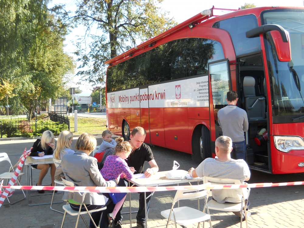 Mobilny punkt poboru krwi w naszej gminie 