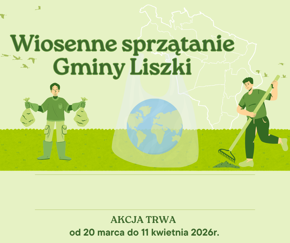 Wiosenne sprzatanie w Gminie Liszki