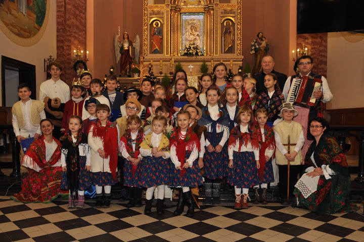 Głosili radosną wieść o narodzinach Bożej Dzieciny.