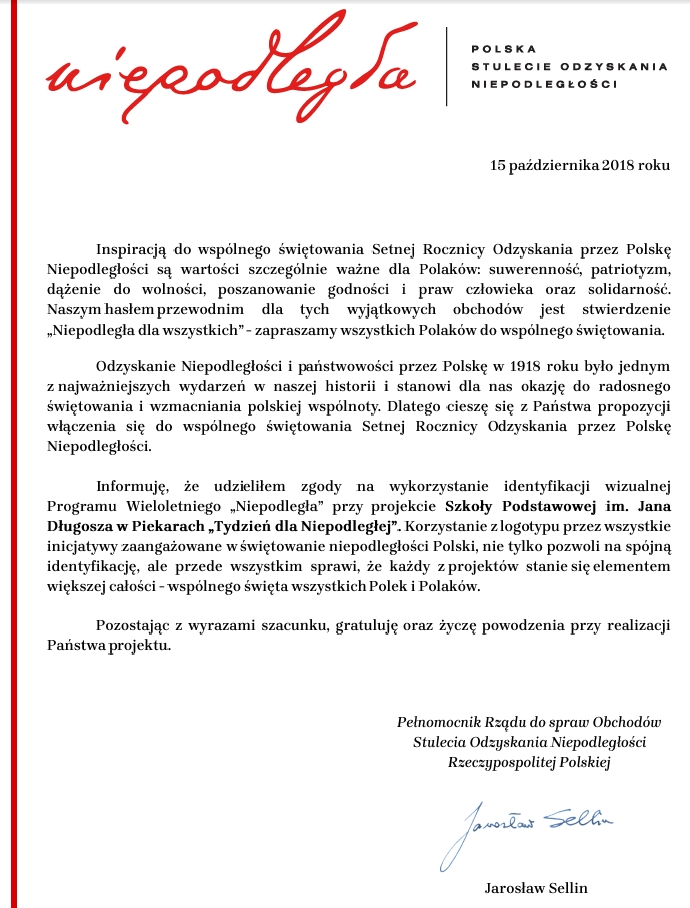 Niepodległa w Piekarach!