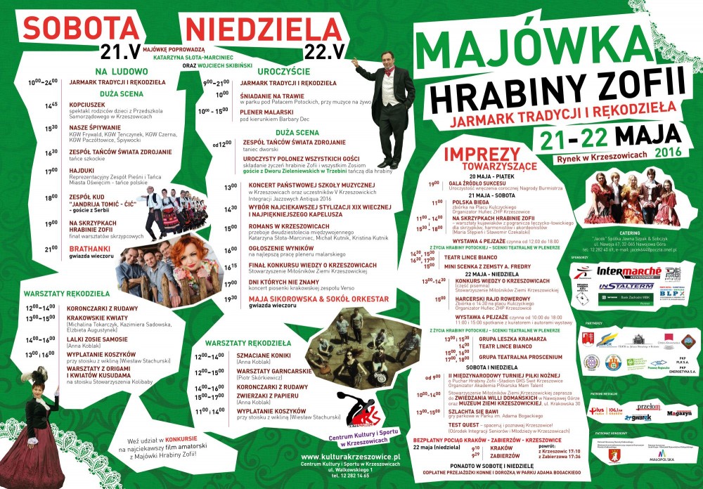 Majówka Hrabiny Zofii w Krzeszowicach