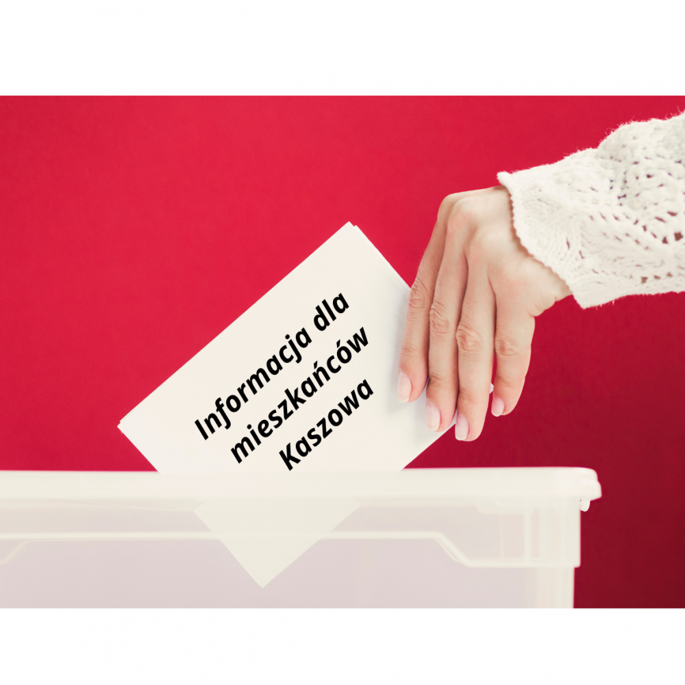 Informacja dla Mieszkańców Kaszowa w związku z wyborami Prezydenta RP