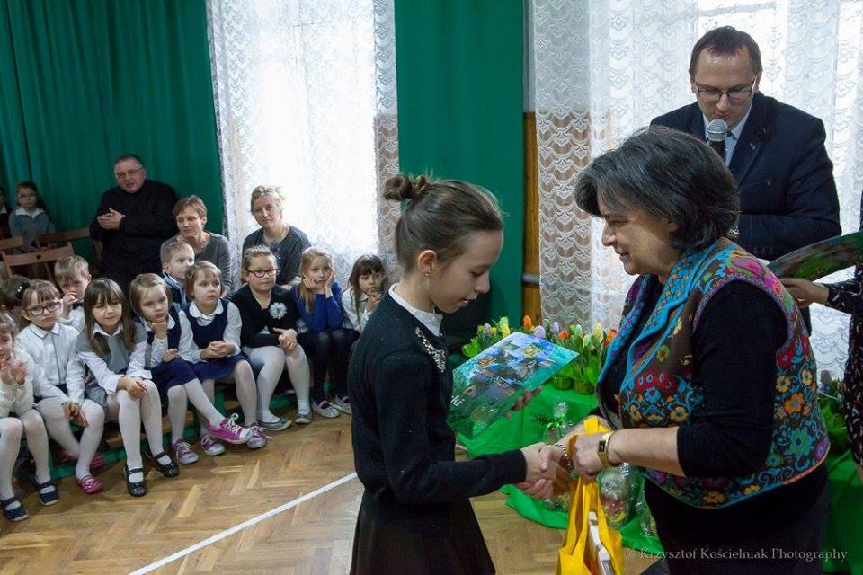 Uroczystość wręczenia nagród w konkursie `Wielkanocna kartka z Gminy Liszki`